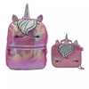 backpack for girls with lunch box Kitty, Daises, Unicorn. Please