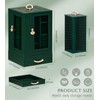 Enthralite Jewelry Box large for Dresser: Women Necklace Ring Storage