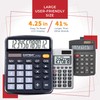CATIGA 12 Digits Desktop Calculator with Large LCD Display and
