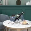 Wine Holder Cat Style Sturdy Metal Space Saving Decorative Stylish