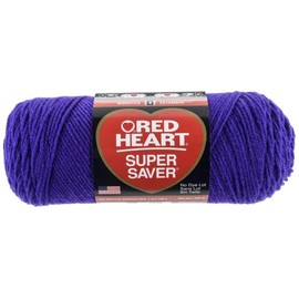 Red Heart Amethyst Super Saver Yarn 24/Pk 24 Pack
