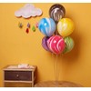Mr.Gadget's Solutions Mr.Gadget's Solutions 2-Piece Transparent Plastic Balloon Stand Kit
