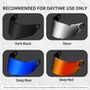PSLER FF358 Visor Tinted FF396 Helmet Face Shield Visor Replacement