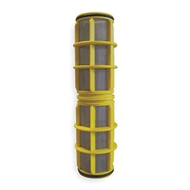 Filter Screen, Yellow, 10" Length, 2" Dia