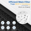 LINNIW TZ-K2 Replacement Filter Compatible with ToLife Air Purifier TZ-K2,