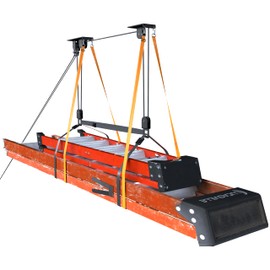 KOSEOO Ladder Storage Pulley System, Heavy Duty Garage Ceiling Lift Hoist