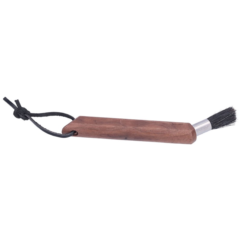 Coffee Grinder Cleaning Brush Curved Wood Handle Brush for Home