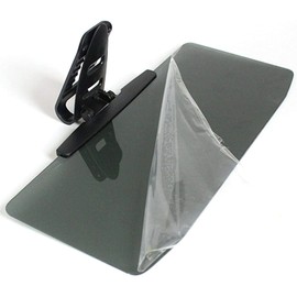 polarized sun visor for car, polarized sun visor sun shade extender with polycarbonate lenses, anti-glare car sun visor protects sun glare, anti-glare car visor clear vision (style1)