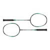 2 Pcs Carbon Fiber Badminton Rackets Ultra Light Adult for