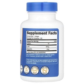 Nutricost, containing zeaxanthin and lutein, 120 softgels / Nutricost (뉴트리코스트), 제아잔틴, 루테인 함유, 소프트젤 120정