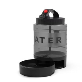 ZJchao Botella de Agua para Perros Portátil, Gran Capacidad, Dispensador de Agua a Prueba de Fugas para Viajes, Senderismo y Actividades Al Aire Libre