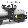 TRavesty City Freight Train Car Building Blocks Construction Kit, Freight