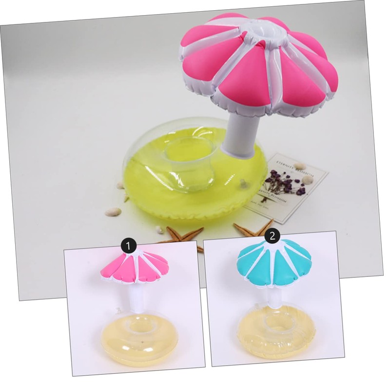 MAGICLULU Inflatable Drink Holders Set for Pool Parties 3pcs PVC
