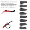 8Pcs Flux Core Welding Gasless Nozzle Self Protection MIG Welding