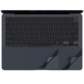 Premium Palm Rest Protector Skin Cover Stickers Compatible with MacBook Air 13" 2026 2025 2024 2023 2022 with M5/M4/M3/M2 Chip A3449 A3240 A3113 A2681, MacBook Air TrackPad Protector,Midnight
