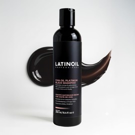 Chía Oil Platinum Black Shampoo Matizador Negro Sin Sulfatos 250ml