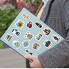 200 Pcs Outdoor Travel Stickers for Kids Teens Adults, Waterproof