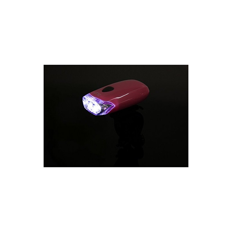 Cyalist 3 LED Cycle Light Pink