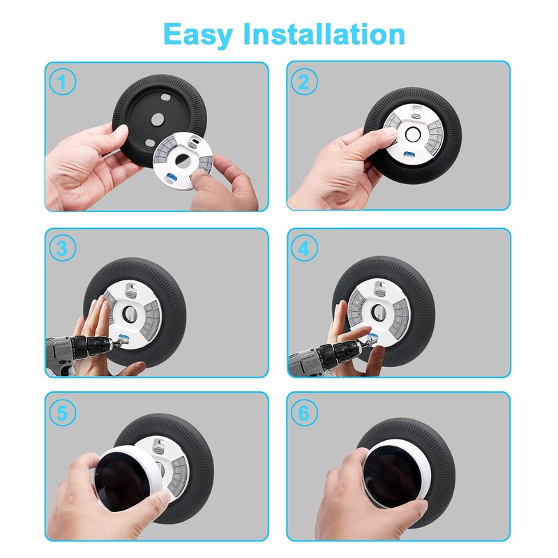 Wall Plate Cover Compatible with Nest Learning Thermostat 3rd 2nd