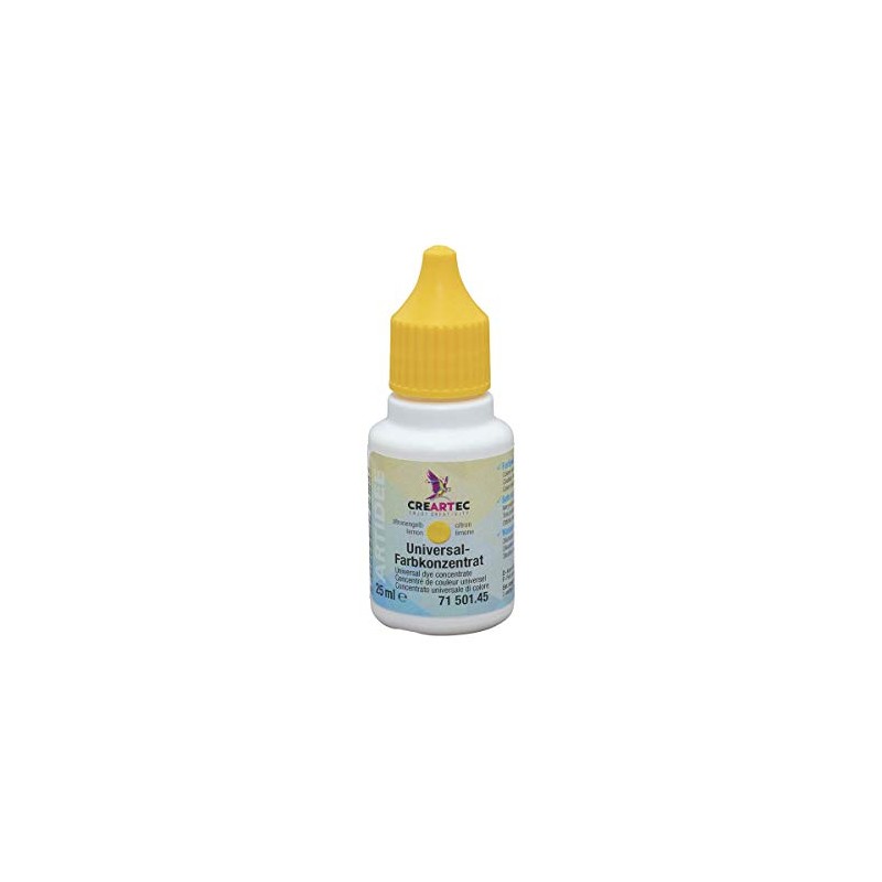 Artidee Creartec Universal Colour Concentrate, Colour: Lemon Yellow, for Mixing