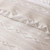 honey qiao Boho Beige Comforter Queen Set Striped Comforter 3