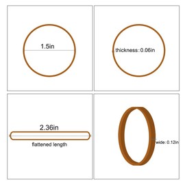 Rubber Bands Size#31 rubber bands 250pcs,Rubber Bands Office Supplies elastic bands (2.8 x 0.125 Inch)