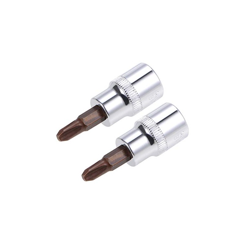 sourcing map 3/8" Drive x PH3 Phillips Bit Socket, S2