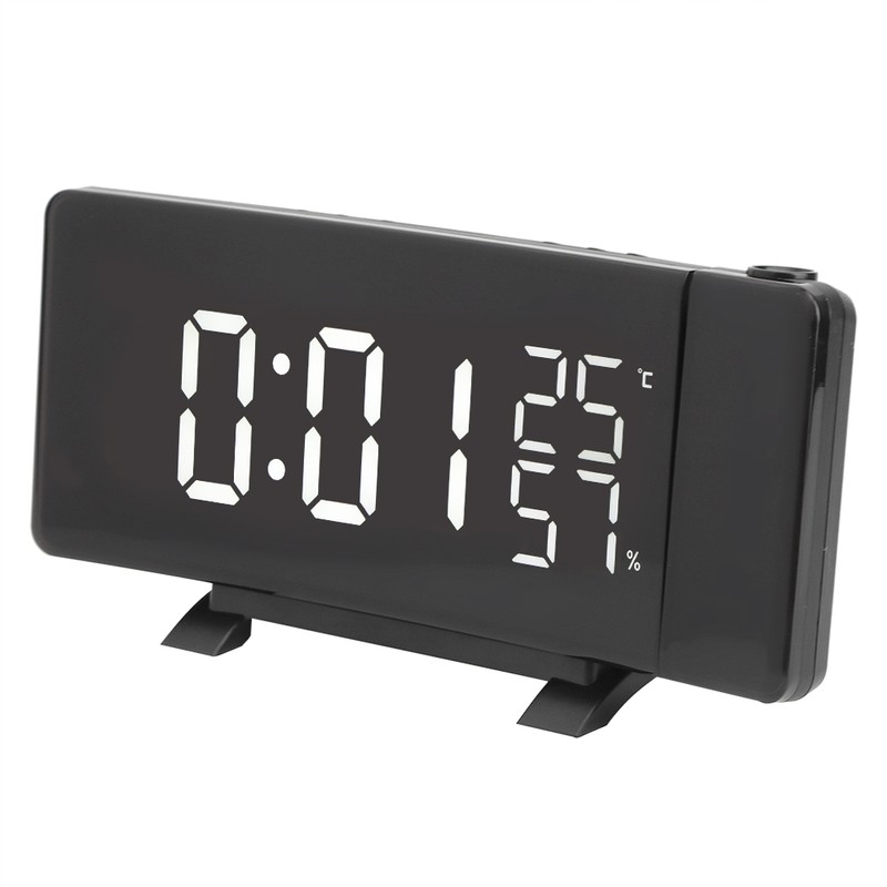 Innovative USB Digital Projection Alarm Clock Thermometer Hygrometer for Home