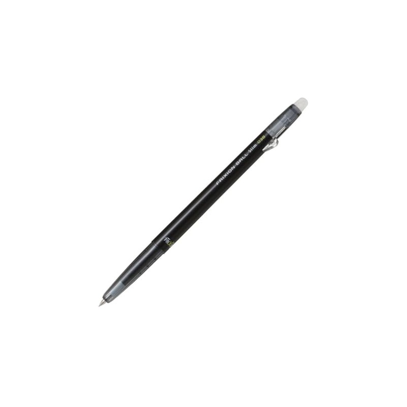パイロット こすると消えるボールペン フリクションボールスリム 0.38 ブラック 10本 LFBS180UF10B