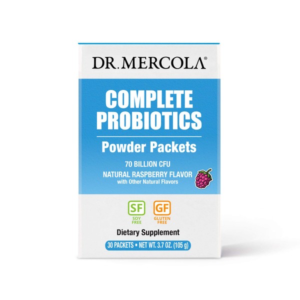 Dr. Mercola Complete Probiotics Powder Packets 30 Servings (30 Packets)