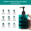 Segbeauty Plastic Pump Bottles, 280ml 4pcs Empty Lotion Bottles with