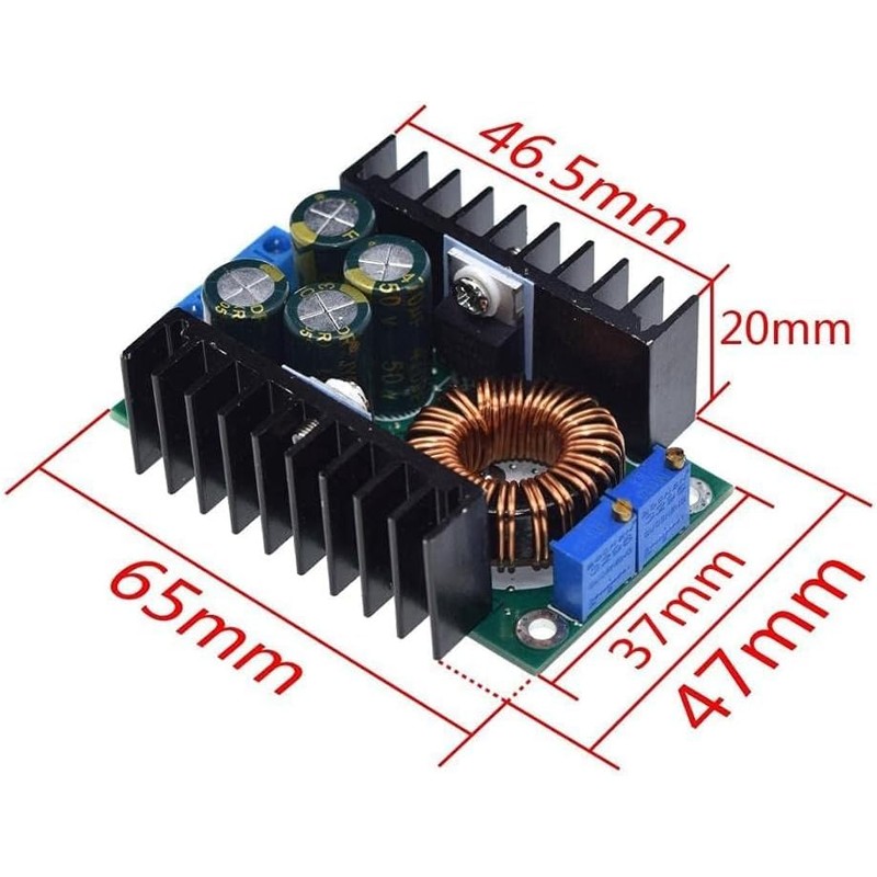 ieron Buck Module DC-DC 300W 9A Buck Converter Step Down