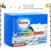 Binbata Laundry Detergent Sheets, 200 Loads Hypoallergenic Eco-Friendly