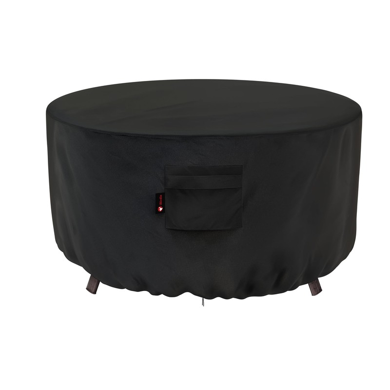 iBirdie Fire Pit Cover Round 44 inch Outdoor Waterproof and