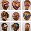 Ruihfas Delicate Women Girls Easy Stretch Pearls Combs Beaded Hair