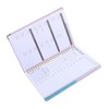 Operitacx A5 Undated Daily Planner Journal Spiral Bound Lined Notebook