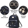 IHAYNER Women's Cute Glitter Sequin Mini Backpack - Small Bowknot