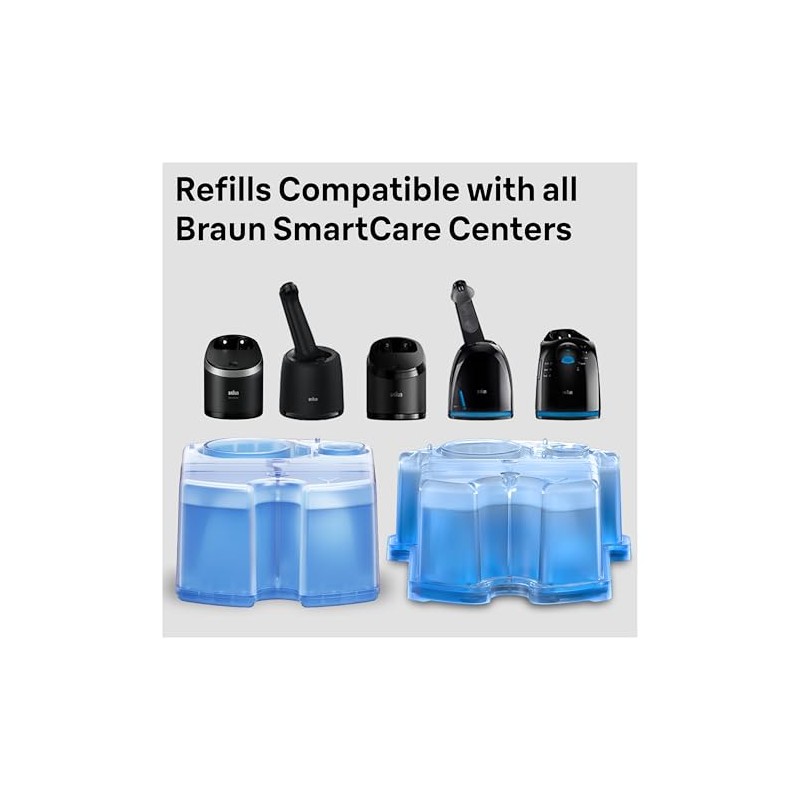 Braun Clean & Renew Refill Cartridges CCR - 4 Count
