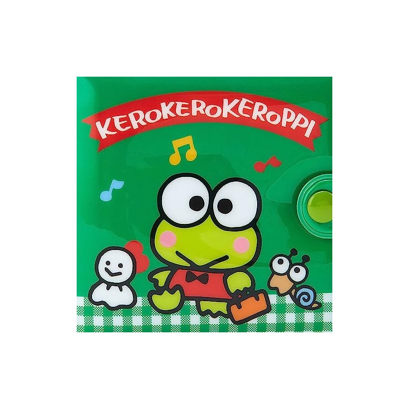 Sanrio portafolios de vinilo, Verde, 1個 (x 1), Kerokoroppi