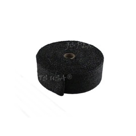 JC Performance Products USA Exhaust Pipe Wrap, Heat Shield Tape in: Fiberglass, Basalt (Titanium), Vermiculite or Foil Faced.
