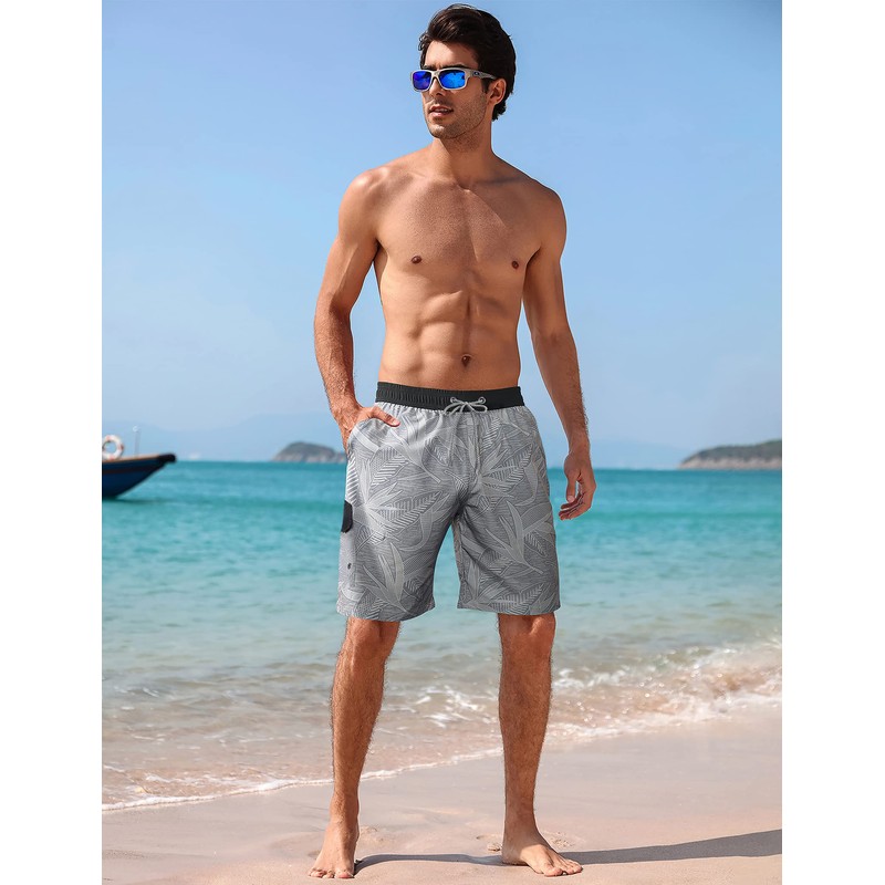 APTRO Men's Swim Trunks Quick Dry Swim Shorts Bathing Suit