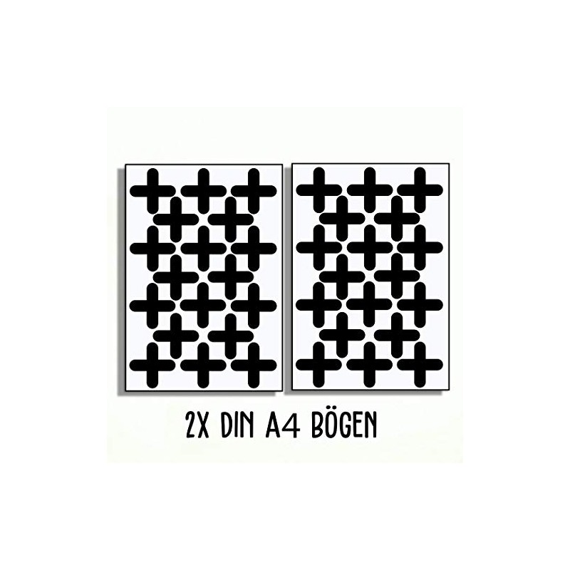 Plus Cross Wall Sticker Set Wall Sticker Nursery Wall Sticker