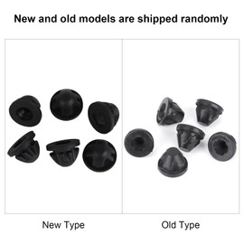 Engine Cover Grommet, Trim Engine Cover, 6 Pieces Engine Cover Grommet, Engine Cover Grommets for Engine Cover, Rubber Trim 03G103184C, Suitable for PD100 PD140 PD170