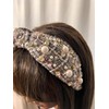 Pearl and Rhinestone Headband (Pink)