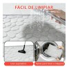 2pc Juego Baño Alfombra Suave Y Absorbente 40x60cm60x90cm