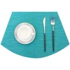 PIGCHCY Wedge Shaped Placemats Set of 6 with Centerpiece Round