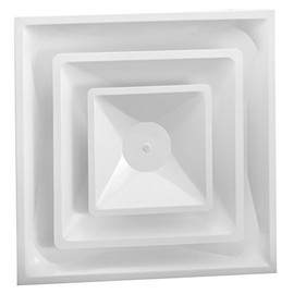 Hart & Cooley FPD308 - 8" Fixed Pattern Grid Ceiling T-Bar Diffuser