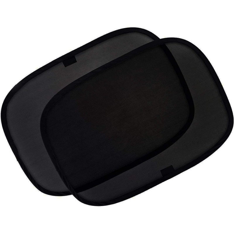Timotech Parasol Negro para Auto, protección de Rayos UV, para