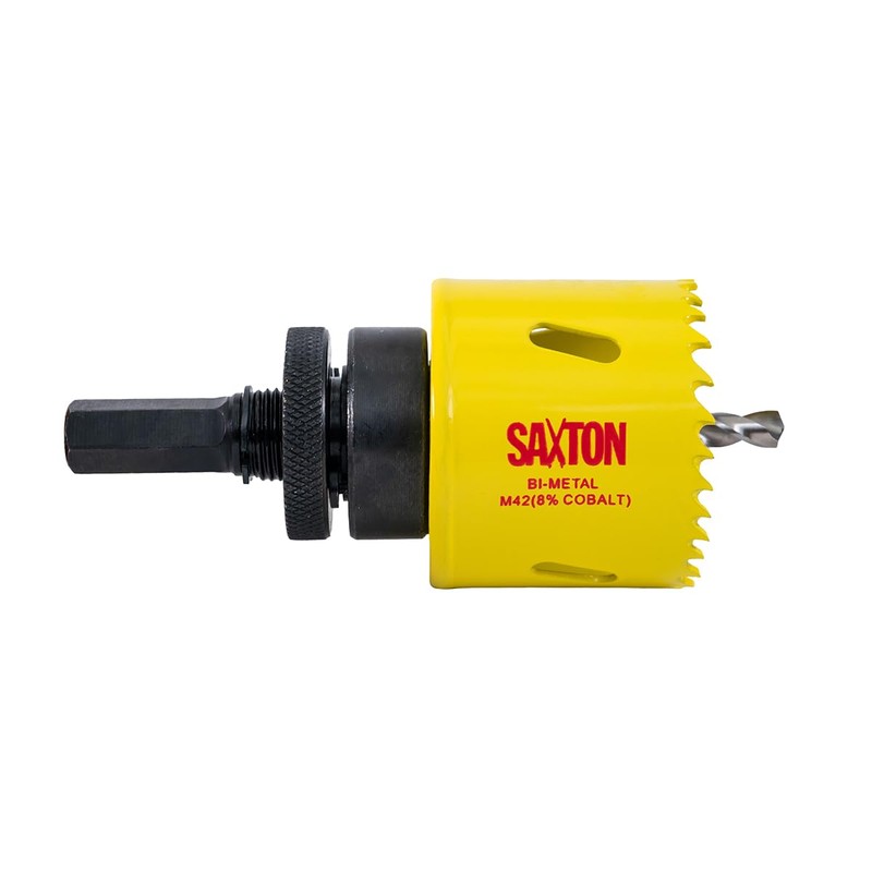 Saxton HSS Hole Saw Cutter M42 Bi-Metal 8% Cobalt Heavy