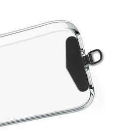 Deear Smartphone Strap Holder, Metal Strap Holder, Smart Phone Accessories, Thin, Smartphone DIY, Ultra Thin 0.008 inch (0.2 mm), Round Corner Design, No Floatation and Bend Design, Load Capacity Up